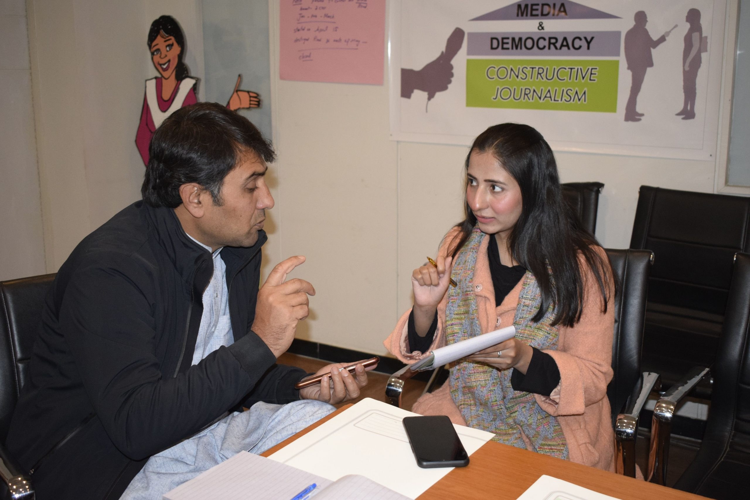 Constructive Journalism: Training Workshop "Buddy Team”